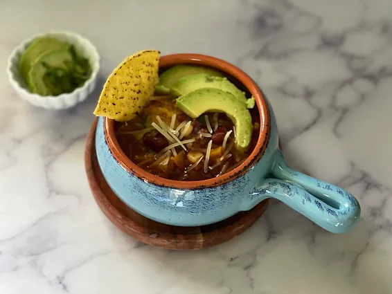 Vegan taco soup recipe