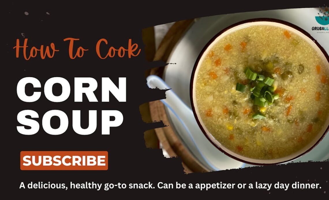 Vegan Corn Soup Recipe